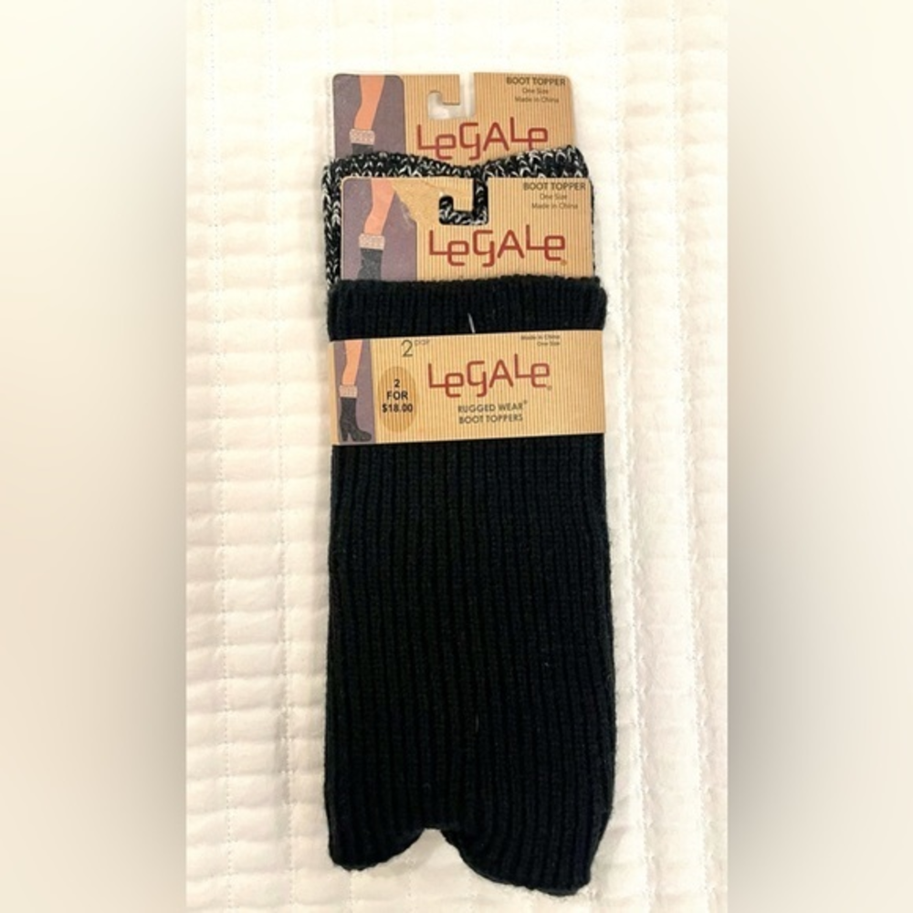 Legale Boot Toppers- Set of 2- NWT